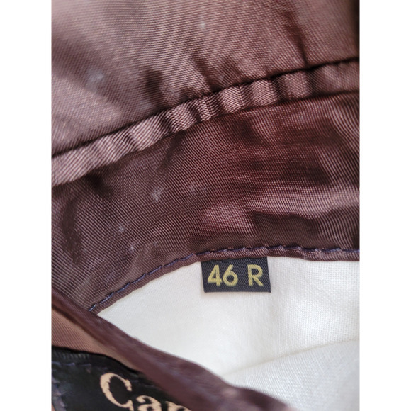 Men's Chereskin Brown Camel Hair Blend 2 Button Blazer Jacket Made in Italy - Picture 9 of 11